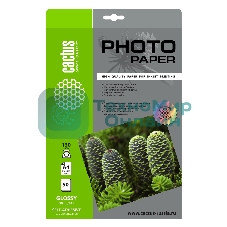 Фотобумага Cactus CS-GSA413050 A4/130г/м2/50л. глянцевое самоклей. для струйной печати
