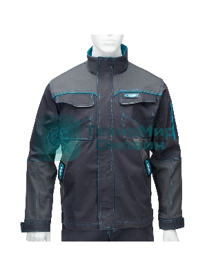 Куртка профессиональная рабочая, 97% хлопок 3% спандекс, L Gross