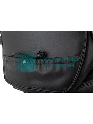 Кресло Бюрократ T-9950MSG-F/BLACK-PU черный, экокожа