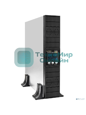 Источник бесперебойного питания On-line ExeGate PowerExpert ULS-3000.LCD.AVR.1SH.2C13.USB.RS232.SNMP.2U 3000VA/3000W, On-Line, PF=1, LCD, 1*Schuko+2*C13, RS232, USB, SNMP-slot, Rackmount 2U/Tower, металлический корпус, черный