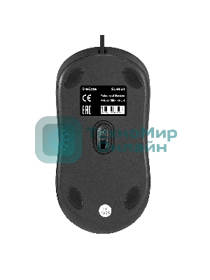 Мышь проводная ExeGate Professional Standard SL-9063 черный, 3600 dpi, USB, кнопки - 4