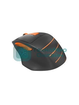 Мышь беспроводная A4Tech Fstyler FG30S серый/оранжевый, 2000 dpi, радиоканал, USB, кнопки - 6