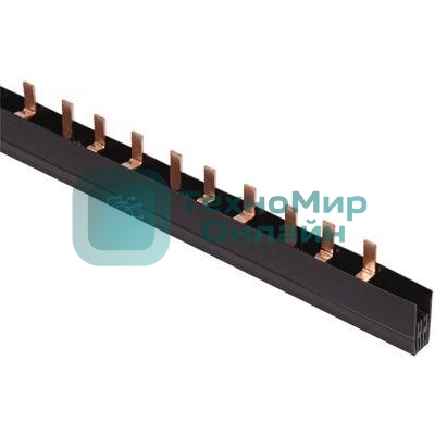 Шина соединительная PIN 3п 100А шаг 27мм (дл.1м) IEK YNS51-3-100