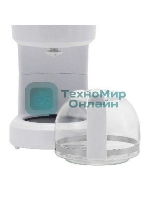 Кофеварка капельная Starwind STD0611 белый, исп. кофе - молотый, 0.6 л, 600 Вт.