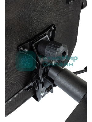 Кресло Бюрократ T-9950MSG-F/BLACK-PU черный, экокожа