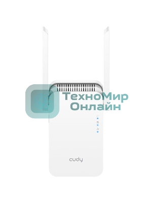 Повторитель беспроводного сигнала Cudy RE1800 AX1800 10/100/1000BASE-TX/Wi-Fi белый