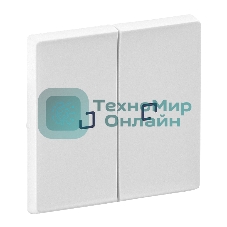 Лицевая панель для выключателя двухклавишного с подсветкой . Белая Valena LIFE. Лицевая панель для выключателя двухклавишного с подсветкой . Белая Valena LIFE.