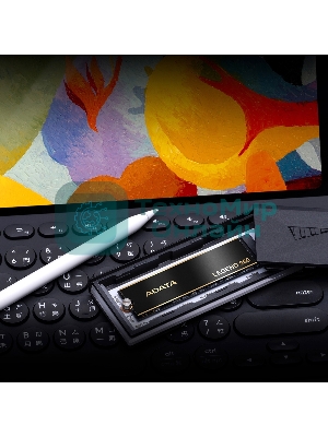 Накопитель SSD ADATA LEGEND 960, 2Tb, PCIe 4.0 x4, M.2 2280, NVMe, R/W 7400/6800, с радиатором