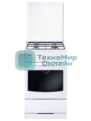 Плита газовая Gefest 3200-06 К2 белый, конфорок 4 шт, духовка 42 л, 50 см x 85 см x 57 см