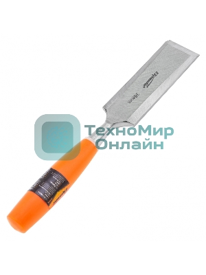 Стамеска Sparta 38 мм, плоская, пластиковая рукоятка