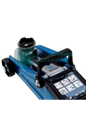 Домкрат гидравлический подкатной Stels 2 т, h подъема 140–340 мм