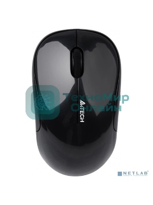 Мышь беспроводная A4Tech V-Track G3-300N черный, 1000 dpi, радиоканал, USB, кнопки - 3