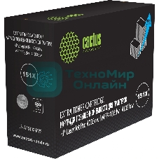 Картридж лазерный Cactus CS-W1510X-MPS 151X черный (18000стр.) для HP LJ Pro 4003dw/MFP4103dw/4103fdw с чипом