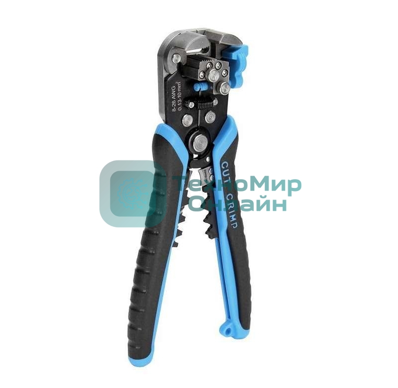 Инструмент КВТ WS-11 снятие изоляции: 0.05–10 мм2, резка до 10 мм2, снятие ВВГ-П, ПУНП, опрессовка