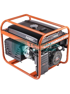 Электрогенератор бензиновый Patriot GRS 6500E, 5.5 кВт, 75 дБ, 76 кг
