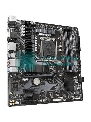 Материнская плата Gigabyte B760 DS3H DDR4, LGA 1700, Intel B760, 4xDDR4, 4xSATA, 2xM.2, 1xPCIe 4.0 x16, 4xPCIe 3.0 x1, 1xHDMI, 1xDP, 1x 1Gb LAN, 1xUSB 3.2 Gen 2, 1xUSB 3.2 Gen 2x2, 4xUSB 2.0, 3x3.5 мм, 7.1, ATX