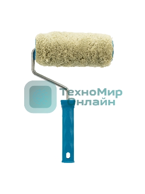 Валик в сборе Matrix полиакрил для фасадных работ, 180 мм, ворс 18 мм, D 48мм, D ручки 8 мм