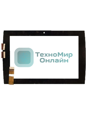 Сенсорное стекло (тачскрин) для Asus Eee Pad Slider SL101 черное