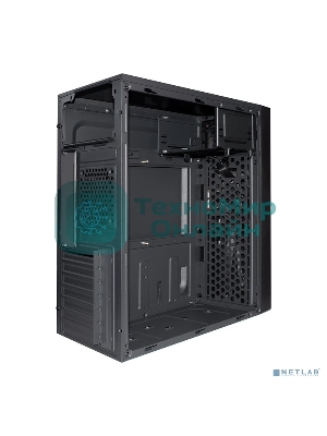 Компьютерный корпус Miditower ExeGate AA-440-AA500 (ATX, AA500 8 см, 2*USB, аудио)