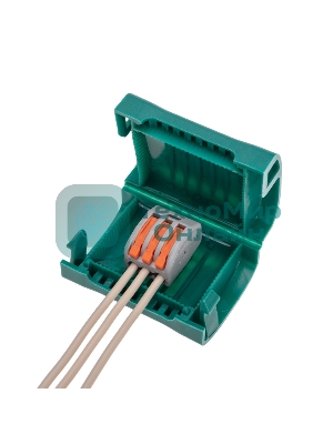 Коробка влагозащитная гелевая для клемм Rexant СМК 3-проводных