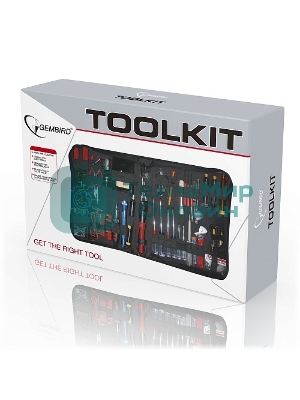 Набор инструментов Gembird TK-Elec (63 предметов)