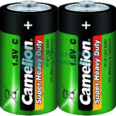 Элемент питания солевой Camelion R R14 (шринка 2шт) 1.5 В