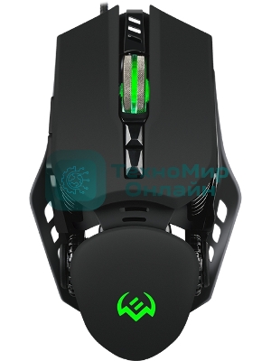 Мышь проводная SVEN RX-G815 черный, 8000 dpi, USB, кнопки - 7