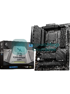 Материнская плата MSI MAG Z790 TOMAHAWK WIFI, LGA 1700, Intel Z790, 4xDDR5, 7xSATA, 4xM.2, 1xPCIe 4.0 x4, 1xPCIe 5.0 x16, 1xHDMI, 1xDP, 1x2.5Gb LAN, 4xUSB-A 3.2 Gen 1, 4xUSB-A 3.2 Gen 2, 1xUSB-C 3.2 Gen 2, 1xUSB-C 3.2 Gen 2x2, 5x3.5 мм, 7.1, Standard-ATX