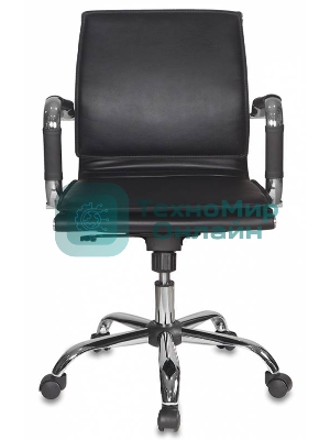 Кресло Бюрократ CH-993-Low/Black черный, экокожа
