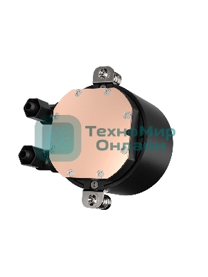 Система охлаждения PCCooler DA240 ARGb черный 120мм алюминий+медь 1800rpm 33.8db 3-pin 300W