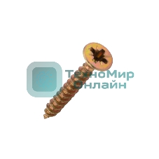 Саморез универсальный Kranz 4х30, желтый цинк, короб (250 шт./уп.)