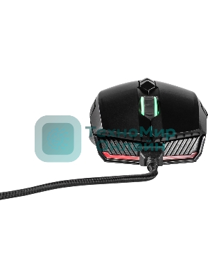 Мышь беспроводная Harper Gaming Spigot WGM-01 черный, 4000 dpi, радиоканал, USB, кнопки - 7