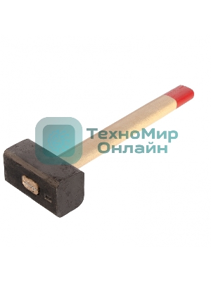 Кувалда Сибртех, 3000 г, кованая головка, деревянная рукоятка 380 мм