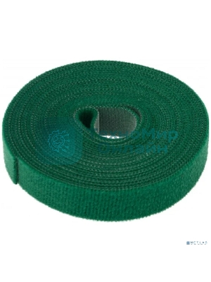 Лента-липучка многоразовая Rexant 5 м х 20 мм, зеленая (1 шт.)