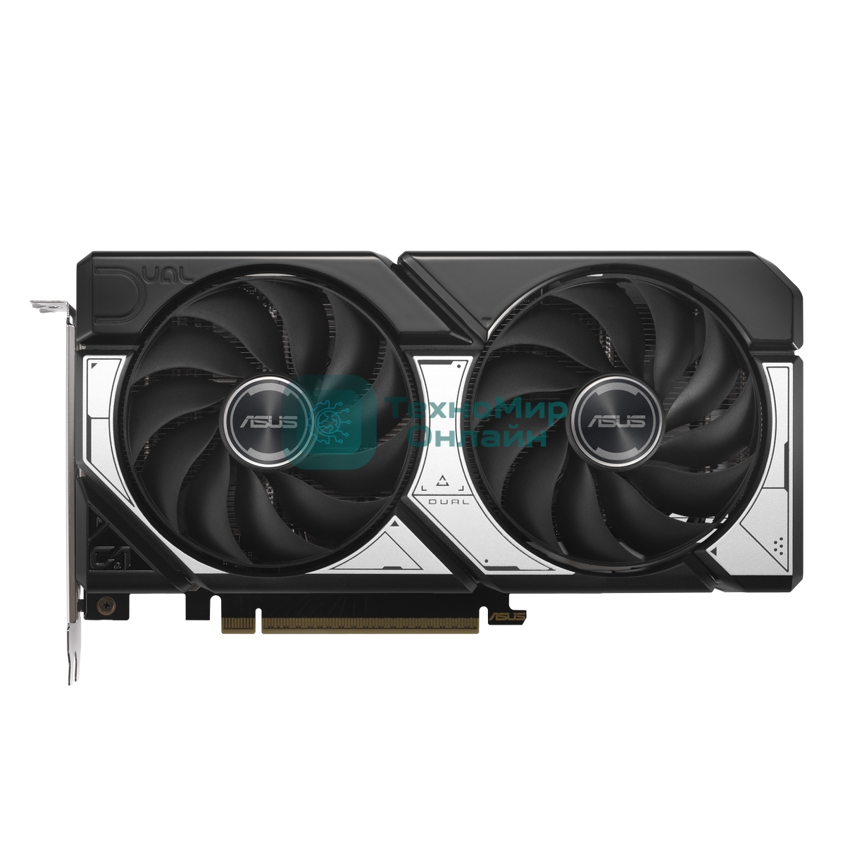 Видеокарта ASUS GeForce RTX 5060 Ti 8G DUAL OC Edition, NVIDIA RTX 5060 Ti, 8 ГБ GDDR7, 128 бит, PCI-e 5.0, 1xHDMI, 3xDP, 2632 МГц