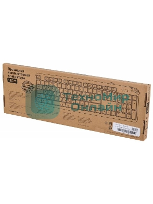 Клавиатура Oklick 180M проводная, USB Type-A, чёрный