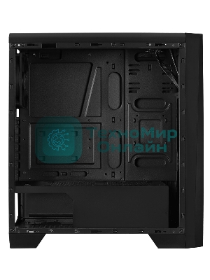 Компьютерный корпус Aerocool/Formula PGS-V Cylon , ATX, без БП, RGB подсветка, окно, картридер, 1x USB 3.0 + 2x USB 2.0, 1х12см вентилятор в комплекте