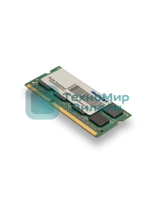 Оперативная память Patriot, DDR3L, 4GB (1x4 GB), 1600 MHz, CL11, SO-DIMM