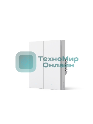 Выключатель умный двухклавишный Aqara Smart Wall Switch H1 (WS-EUK02)