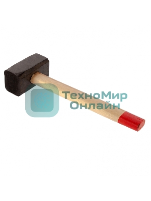 Кувалда Сибртех, 3000 г, кованая головка, деревянная рукоятка 380 мм