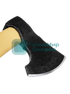 Топор Россия,1100 г,в сборе,кованый,деревянное топорище,500 мм, таежный 