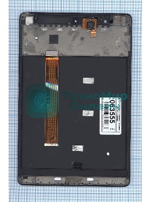 Модуль (матрица + тачскрин) для Xiaomi MiPad 7.9 черный с рамкой