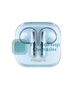 Наушники TWS Xiaomi Redmi Buds 6 Active синий, вкладыши, Bluetooth, до 30 ч