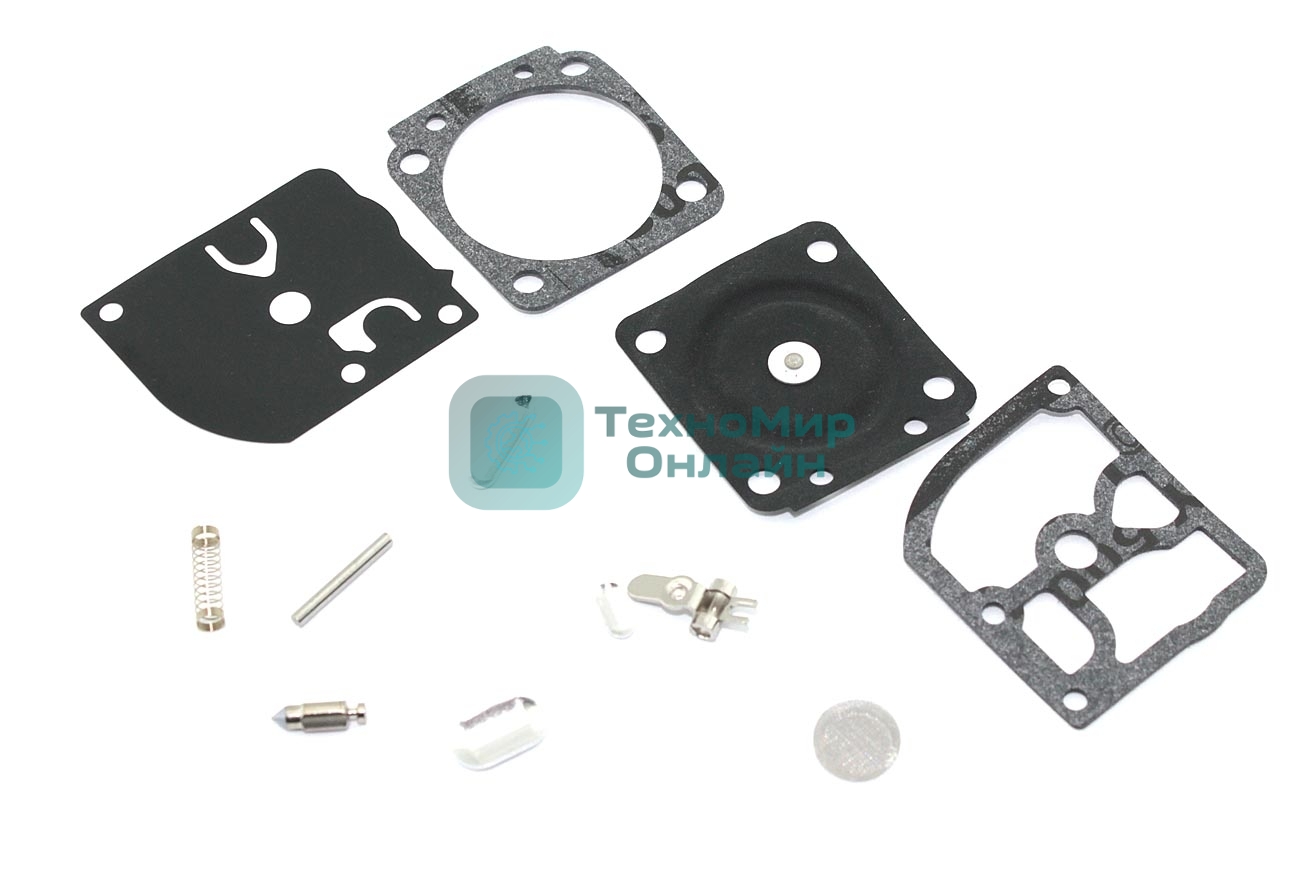 Ремкомплект карбюратора для Stihl MS 38/55/85/120/450 с металлическими частями 100905