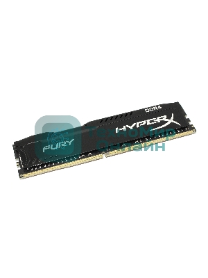 Оперативная память Kingston Fury Beast Black, DDR4, 16Gb (1x16 GB), 3200 MHz, CL16, радиатор, черный