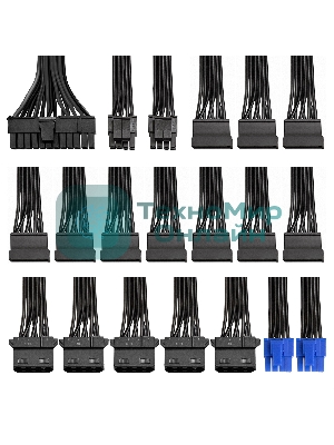 Блок питания серверный 600W ExeGate (RM-600ADS) APFC,2х8см fan, 20+4pin/(4+4)pin, 2xPCI-E, 9xSATA