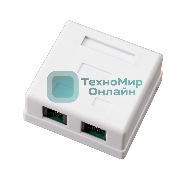 Рoзетка комбинированная внешняя Rexant, RJ-45(8P-8C) + RJ-11(6P-4C), UTP неэкранированная