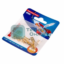 Клемма плоская Rexant, штекер - 6.3 мм, 1-1.5 мм², (РП-п 1.5-(6.3)/DJ611-6.3B), в упак. 10 шт.