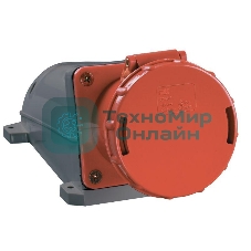Розетка IEK PSR12-063-5 135 стационарная 3Р + РЕ+ N 63А 380В IP54 IEK