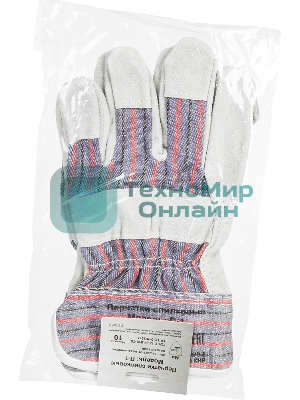 Перчатки ткань Ресанта универсальный (упак.:1 пара) разноцветный (71/6/52)